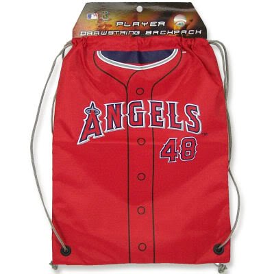 LOS ANGELES ANGELS TORII HUNTER JERSEY BACKPACK