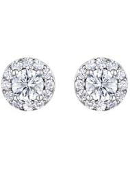 Fancy Diamond Stud Earrings 1 1/2ctw