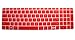 CaseBuy Semi-Red High Quality Ultra Thin Soft Silicone Gel Keyboard Protector Cover Skin for 15.6-Inch HP Pavilion ENVY 15 TouchSmart Sleekbook 15-j000 15-b000 15t-j000 15t-e000 15z-j000 15z-e000 15z-b000 Notebook PC, such as 15-e014nr, 15-e016nr, 15-e015nr, 15-j050us, 15-j032tx, 15-j030us, 15-j053cl, 15-j010us, 15-j011nr, 15-j023cl,15-b085nr, 15-b150us, 15-b010us, 15z-b000, 15-b120us, 15-b140us US Layout (if your 