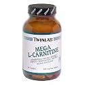 TwinLab Mega L-Carnitine, 500 mg, Tablets, 90 tablets