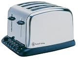 Russell Hobbs 9379 Classic 4 Slice TOASTEC Toaster Satin