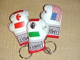 Mini Boxing Keyring Canadian Flag