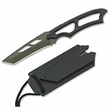 Tactical Warrior Neck Knife with ABS Sheath