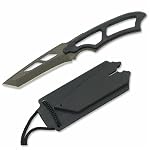 Tactical Warrior Neck Knife with ABS Sheath