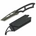 Sporting Goods : Tactical Warrior Neck Knife with ABS Sheath