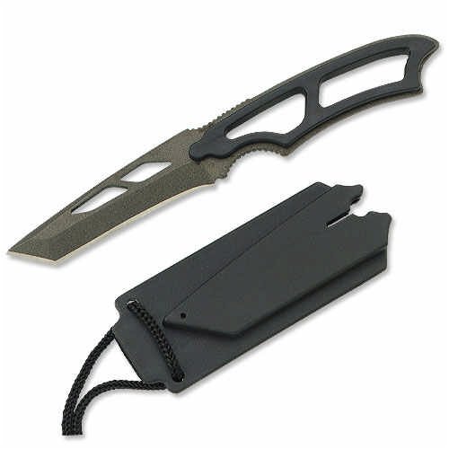 Childrens Toyshop  Sporting Goods : Tactical Warrior Neck Knife with ABS Sheath