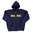 BANE - Logo - Navy/Gold Zip Up Hoodie