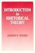 Introduction to Rhetorical Theory (2nd Edition)