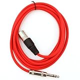 SEISMIC AUDIO - SATRXL-M10 - Red 10' XLR Male to 1/4