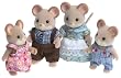 Calico Critters Norwood Mouse Family