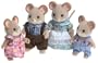 Calico Critters Norwood Mouse Family