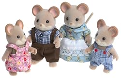 Calico Critters Norwood Mouse Family
