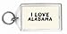 I Love Alabama Keychain