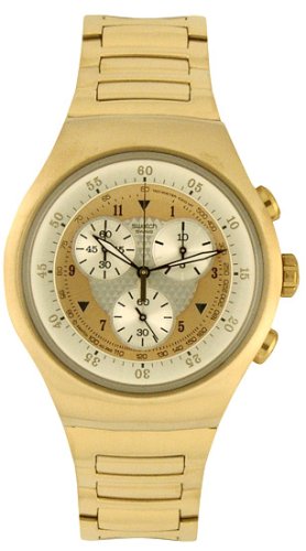 Swatch Golden Chest Mens Watch YOG100G