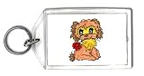 Keychain with animals, animal, dog