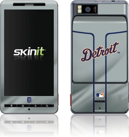 Skinit Detroit Tigers Alternate/Away Jersey Vinyl Skin for Motorola Droid X