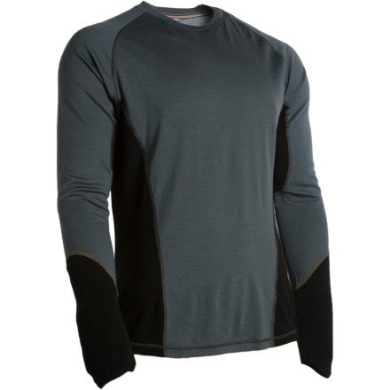 SmartWool NTS Lightweight Crew - Mens Graphite, L