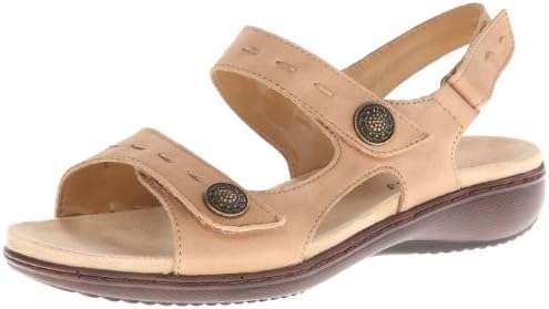 Trotters Women's Kat Wedge Sandal,Sand,9.5 M US
