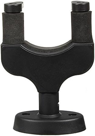 Aroma AH-81 Guitar Stand Wall Hanger Holder Rack Hook Black