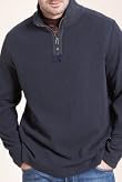 North Coast Pure Cotton Ribbed Funnel Neck Top [T28-1525N-S]