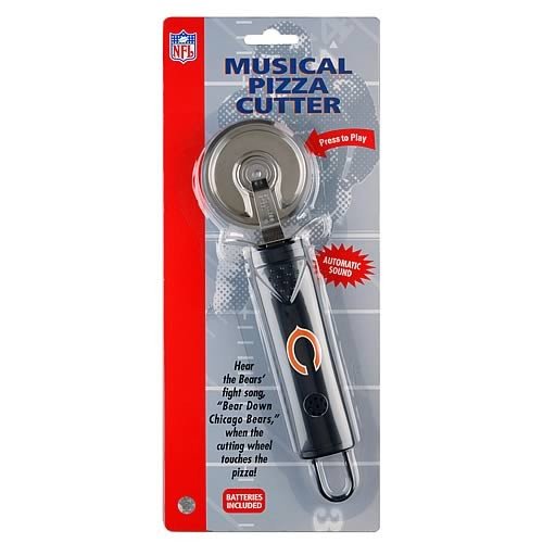 Buy Chicago Bears Musical Pizza Cutter by Kryptonite Kollectibles