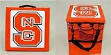 North Carolina State Wolfpack Versatile 14 x 14 x 1.5 Seat Cushion / Tote (Set of 2)