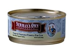 Newman's Own Organics Turkey & Vegetable Formula for Cats, 5.5-Ounce Cans (Pack of 24)