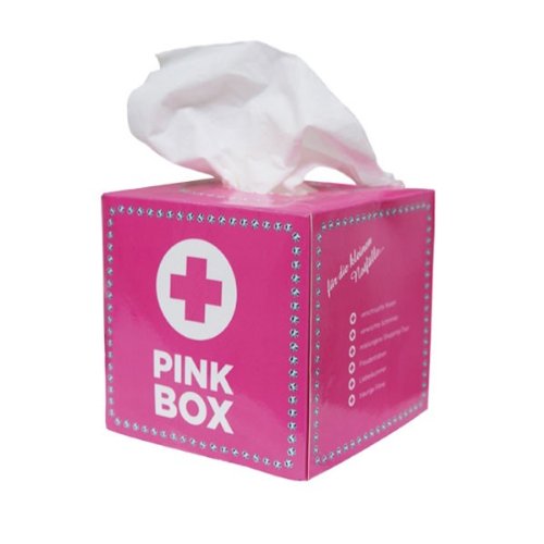 Tussi on Tour Pink Box Kosmetiktücher pink