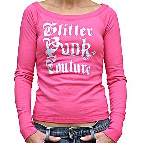 Juicy Couture "Glitter Punk Couture" t-shirt