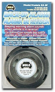 Wolo Heavy Duty Back-Up Alarm 87DB