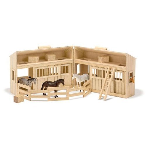 Melissa & Doug Fold and Go Mini Stable