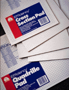 2 Sided Quadrille Pads - Ruled 8x8 Sq Inch - 8 1 2 2 Sided Quadrille Pads - Ruled 8x8 Sq Inch - 8 1 2