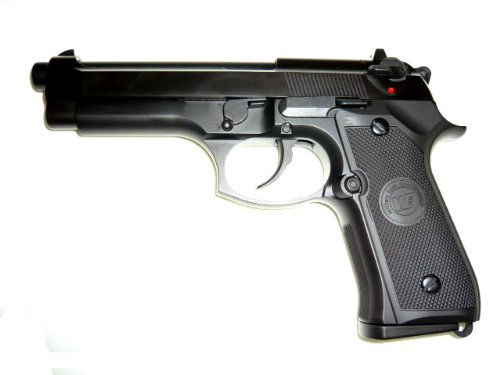 WE M9 Full Metal Long Barrel Gas Gun Blow Back 