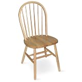 International Concepts High Spindle Back Chair