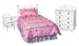 Room Magic Poodles In Paris Bedroom Set, White