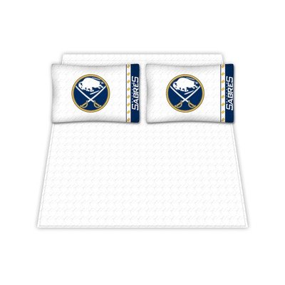 NHL Buffalo Sabres Micro Fiber Sheet Set (Full)