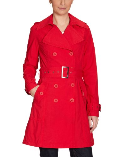 LTB Jeans Damen Trench Coat 4403 / Anita, Gr. 38 (M), Rot (Balloon Red 9215) im Preisvergleich 