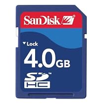 Sandisk SDSDB-4096-A11 4 GB Secure Digital High Capacity Flash Card