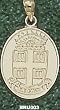 Brown Univ Seal Charm/Pendant -14K/10K, Stainless Steel or Gold Plated