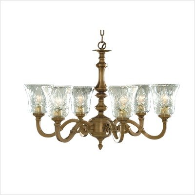 Malaga 6 Light Chandelier