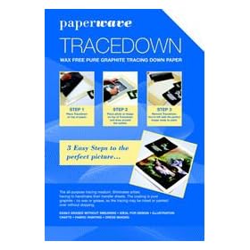 Tracedown White A3 - 1 Pk