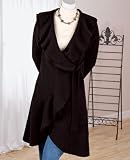 Ruffled Dress Coat