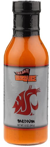 Tailgate Washington State University Tailgate Medium Wing Sauce, 12-Ounce Bottle (Pack of... by Tailgate