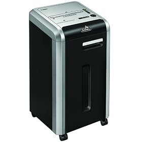 Fellowes Powershred 100% Jam Proof C-225Ci Cross-Cut Paper Shredder (3825001) by Fellowes
