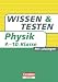 Wissen und Testen - Physik: 7.-10. Schuljahr - Buch mit Lösungen bei Bücher zum Namen: 41FJhM7pboL._SL75_