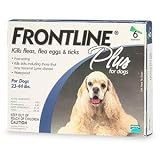 Frontline Plus For Dogs And Puppies 23-44 Lb 6 Pk