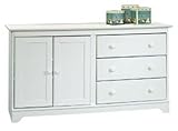 Child Craft by Sauder Falls Village Dressing Bureau, White