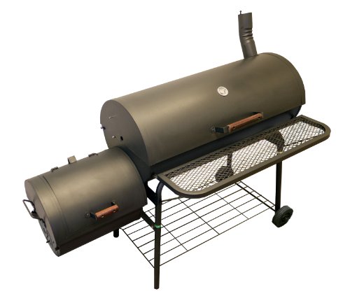 AZ Patio Heaters HIL-3014-SMK BBQ Smoker with Firebox on The Side, 1200 Square Inch