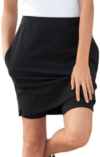 Women's Plus Size Stretch cotton skort