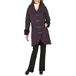 Mossimo&reg; Black Women's Fur Trim Parka - Purple